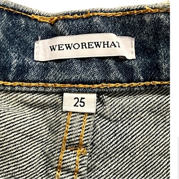 WeWoreWhat High Rise Straight Jeans - Picture 4 of 5